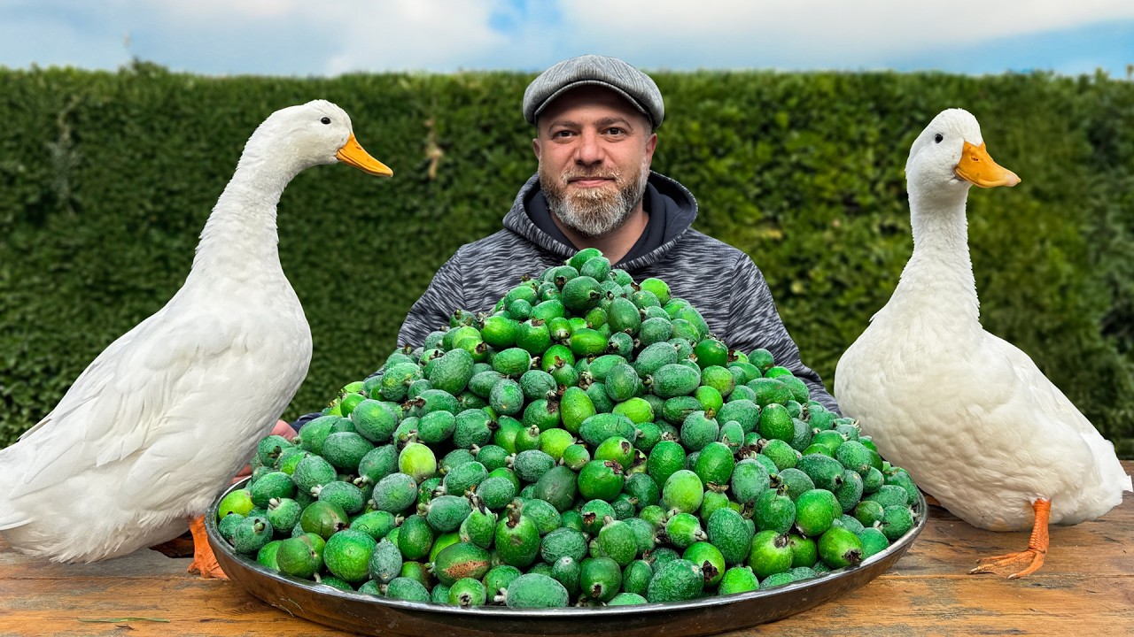 Easy Feijoa Jam For Winter and Crispy Baked Duck That Melts In Your Mouth!