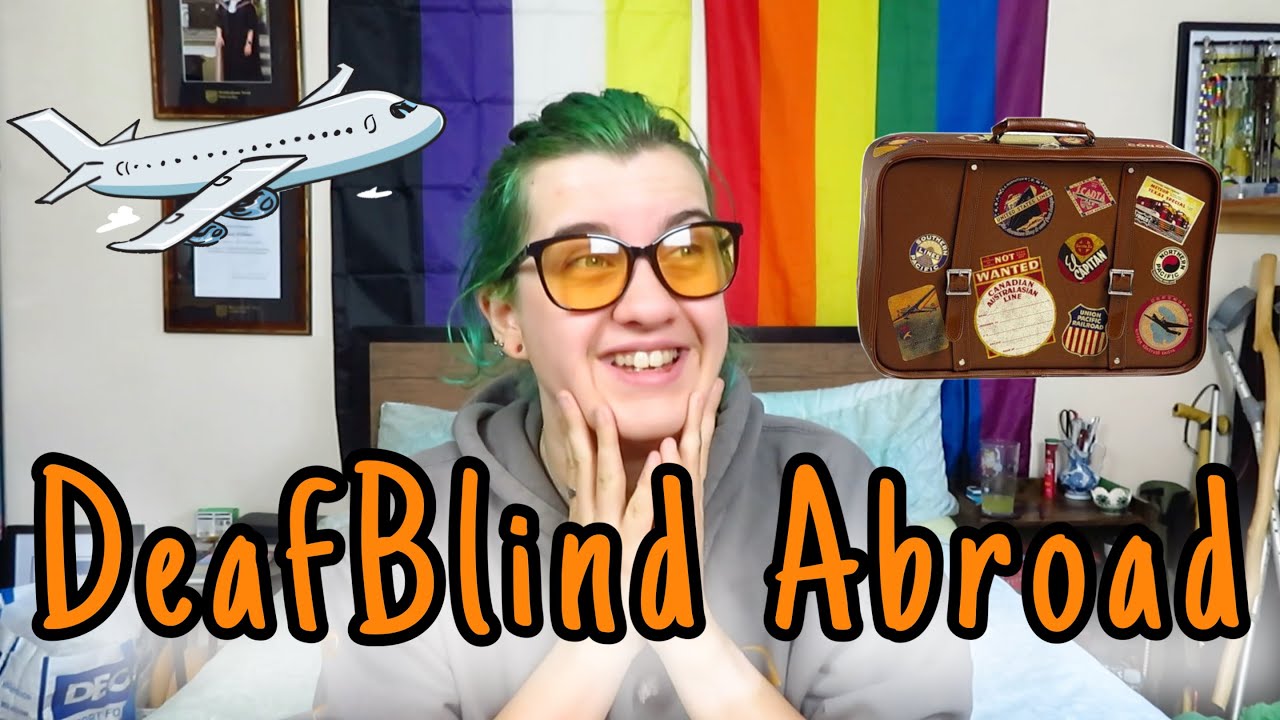My First DeafBlind Solo Travel [CC]