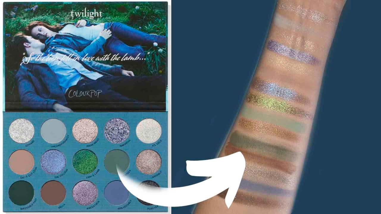 Recreating the Twilight x Colourpop palette with makeup I already own