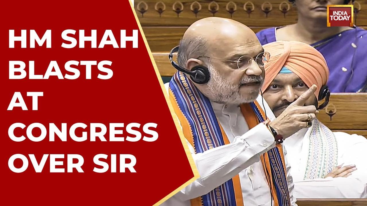 BIG SPEECH! Amit Shah Talks NDA Wins, Slams Critics of EVMs in Parliament