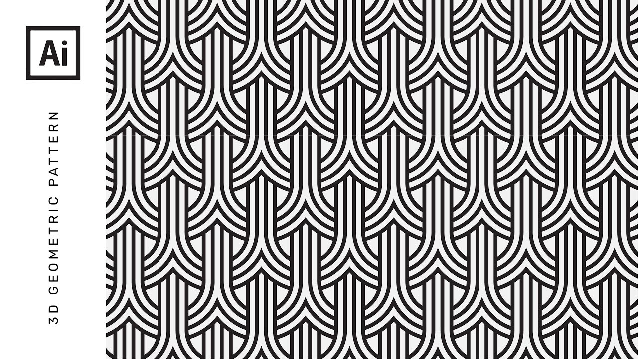 How to make Geometric Pattern | Adobe Illustrator Tutorial