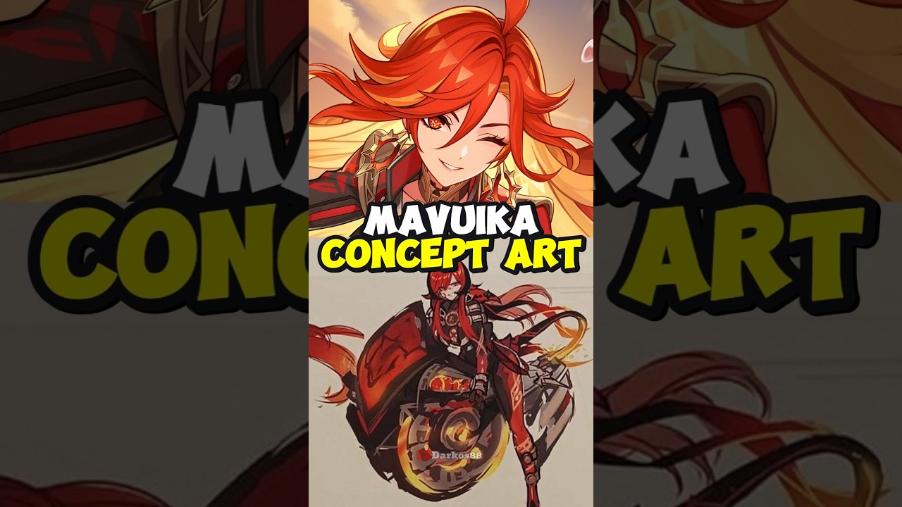 Mavuika Concept Art is Actually Wild 🔥