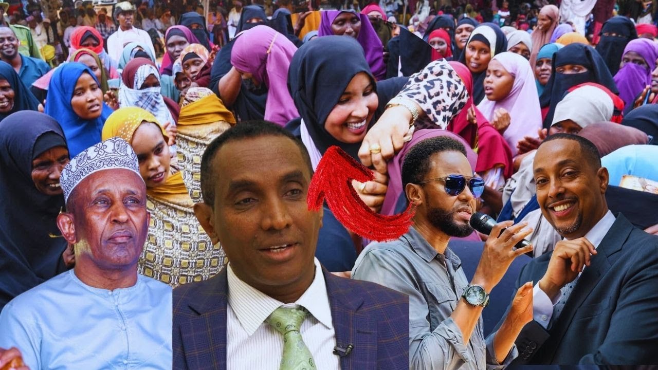 Xildhibaan Udgoon Siyad iyo qayb kale oo ka mid ah asbuuca shaqada ee Sankuri Ward
