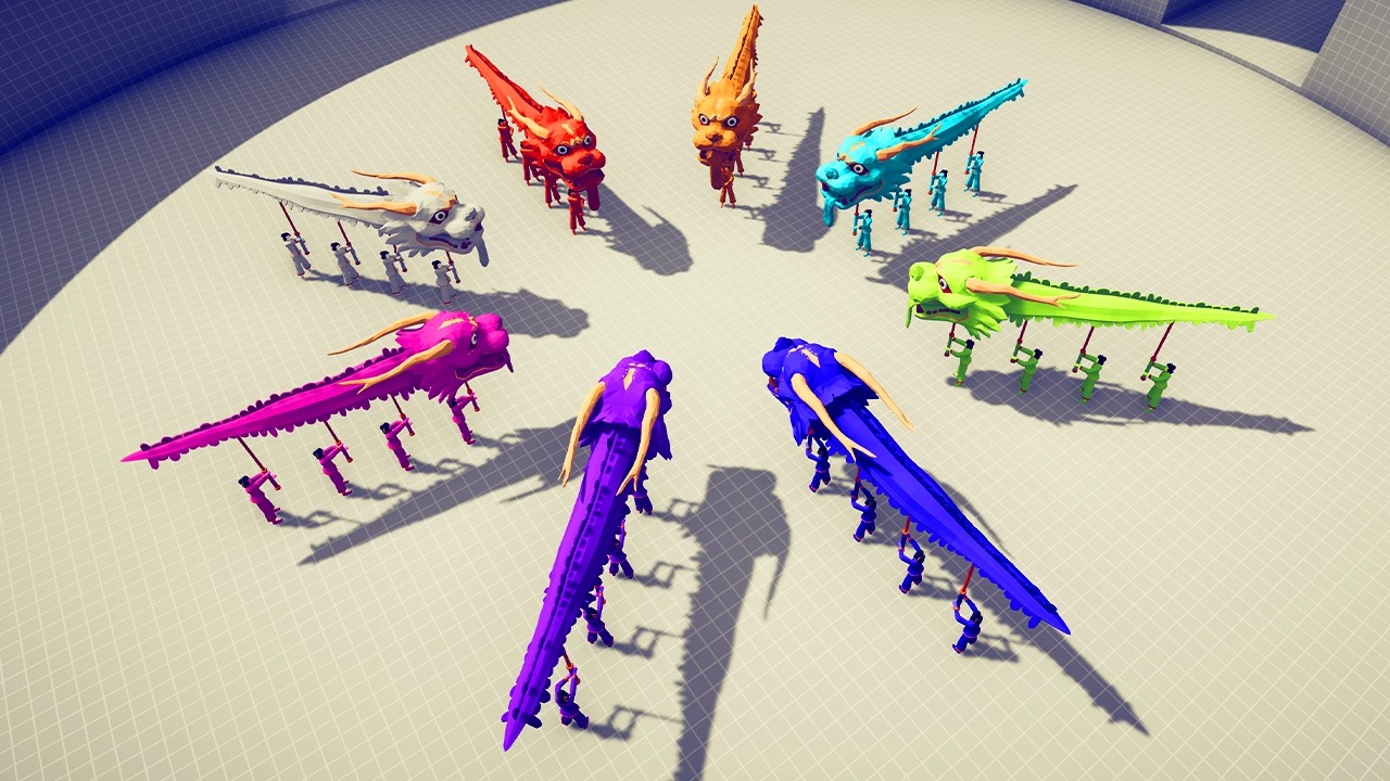 8 Machines Free For All | Machina Battle Royale | TABS - Totally Accurate Battle Simulator