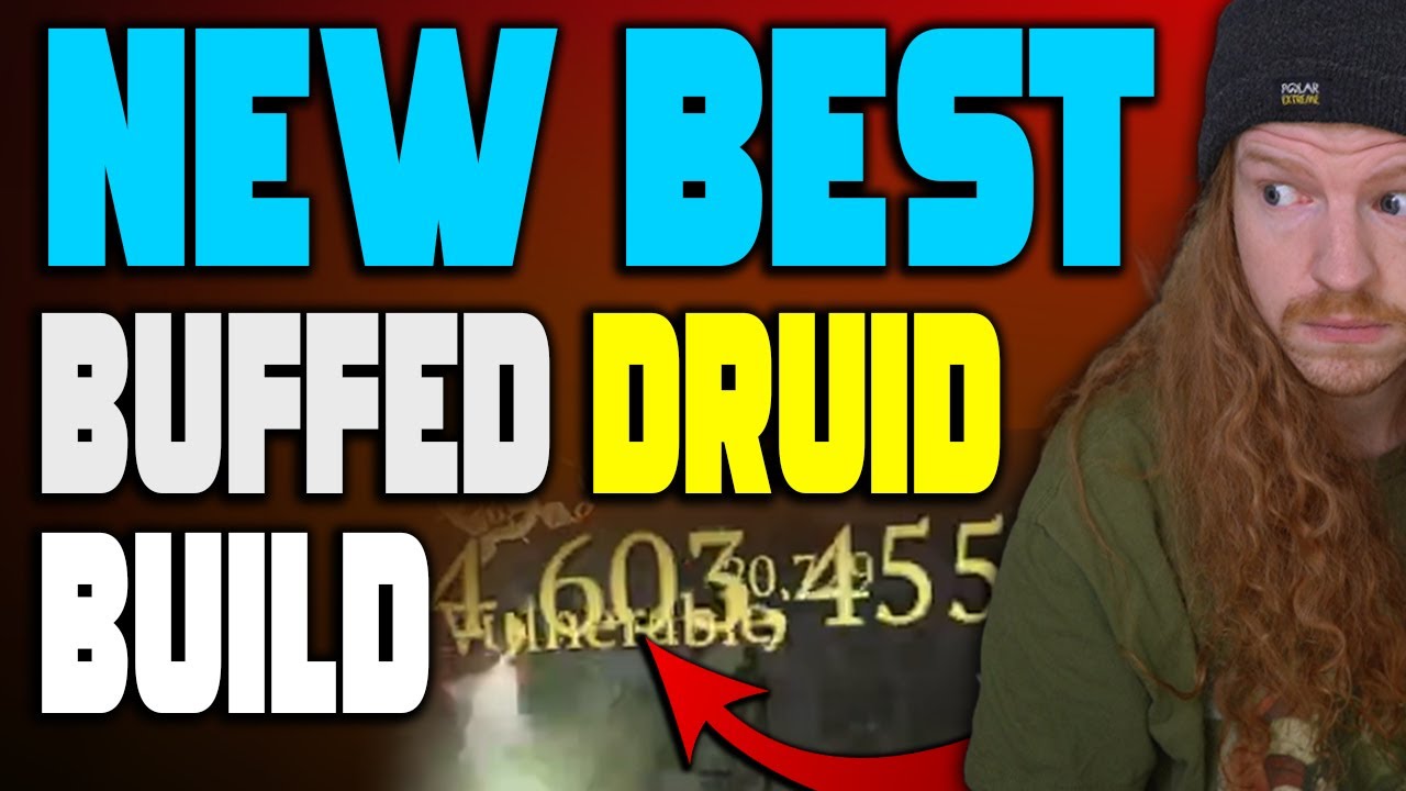 Diablo 4 - NEW BEST DRUID BUILD IS AMAZING! Nature's Fury BUFF Is CRAZY Good