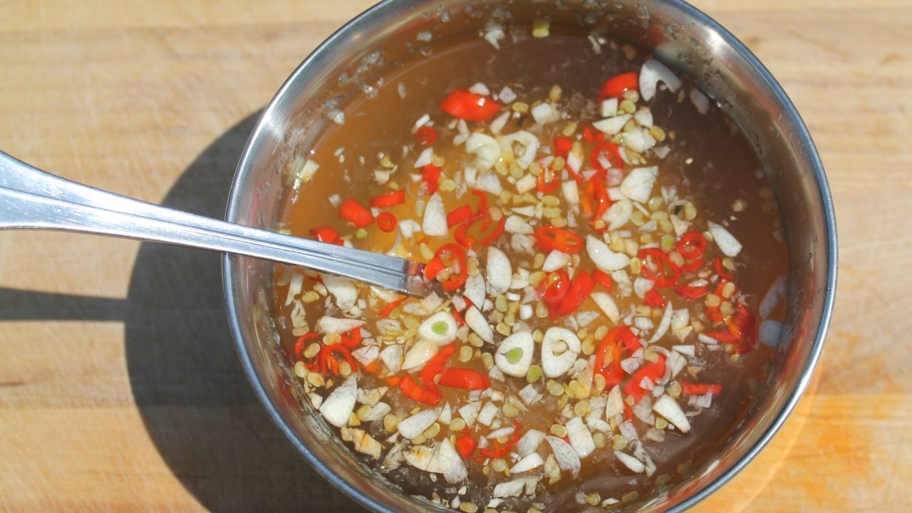 Spring roll dipping sauce - Nuoc Cham - Morgane Recipes