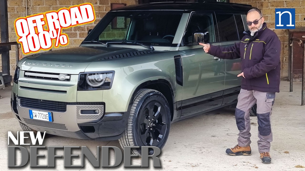 DEFENDER 110 3.0 TDI HYBRID | PROVA su strada e off-road: &egrave; un vero FUORISTRADA?
