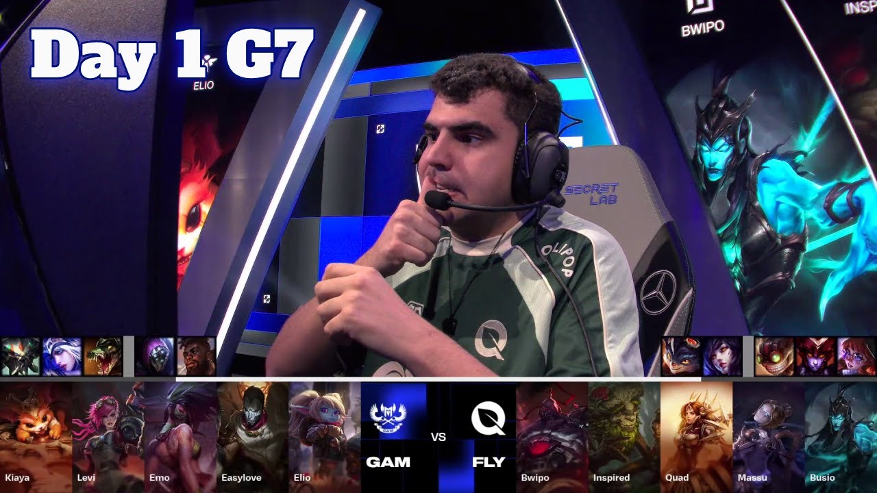 GAM vs FLY | Day 1 LoL Worlds 2024 Swiss Stage | GAM Esports vs FlyQuest full