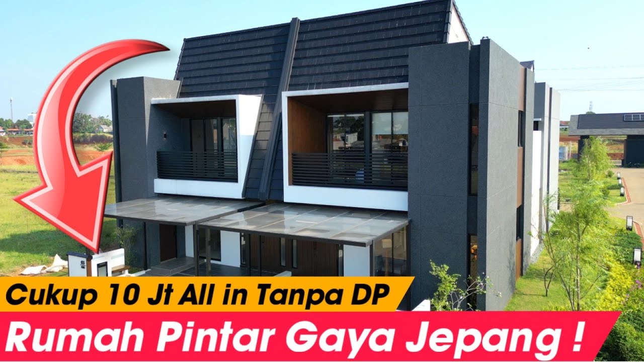 Rumah 2 Lantai Gaya Jepang di Selatan Jakarta | Cluster Morizono Garden at Candi Sawangan
