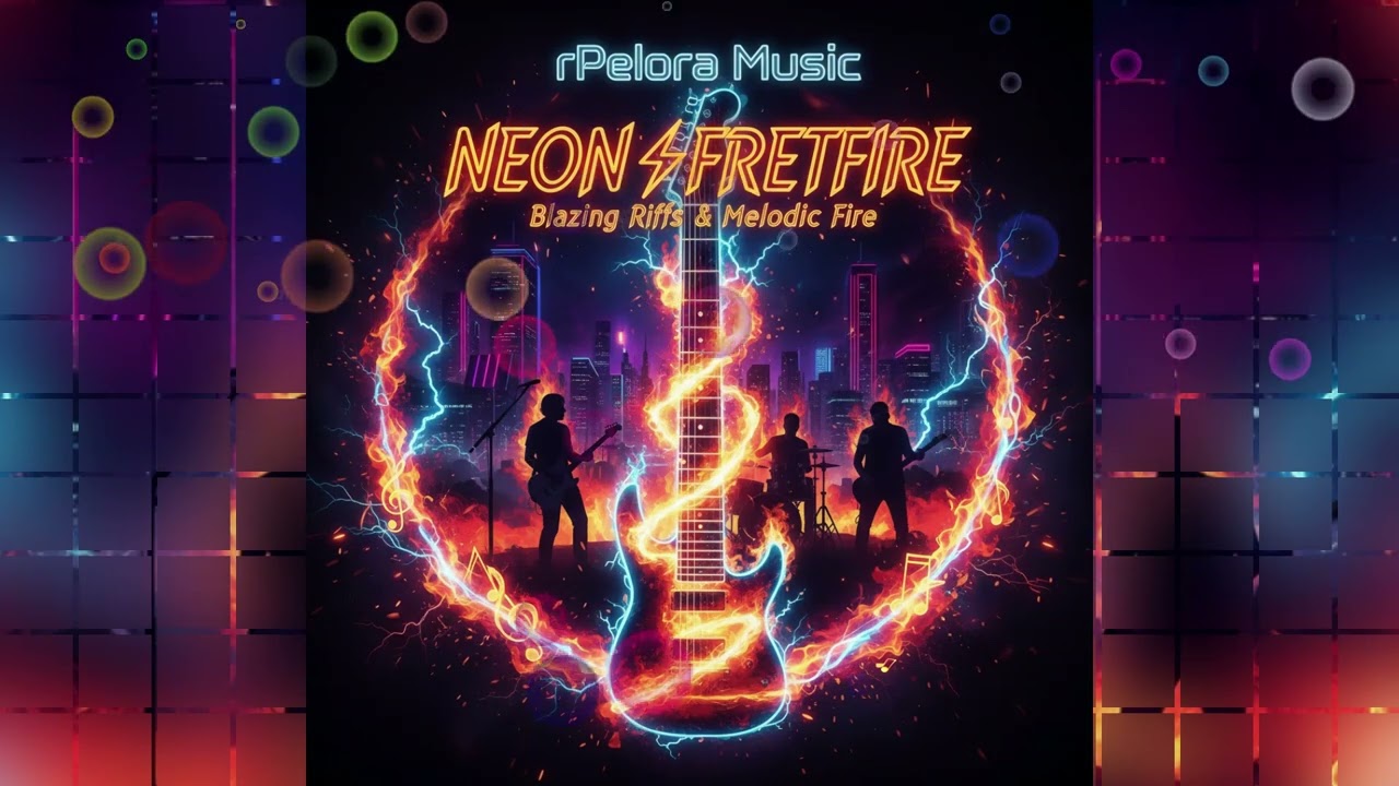 rPelora Music &ndash; Neon Fretfire ⚡ Blazing Riffs & Melodic Fire
