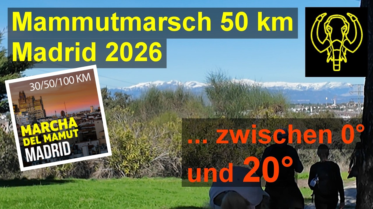 Mammutmarsch Madrid - 50 km - 2026