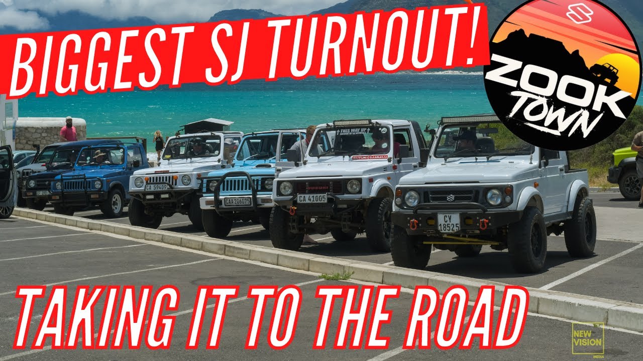 Biggest Suzuki SJ run ever! Cape Town gets taken over & we have a blast!