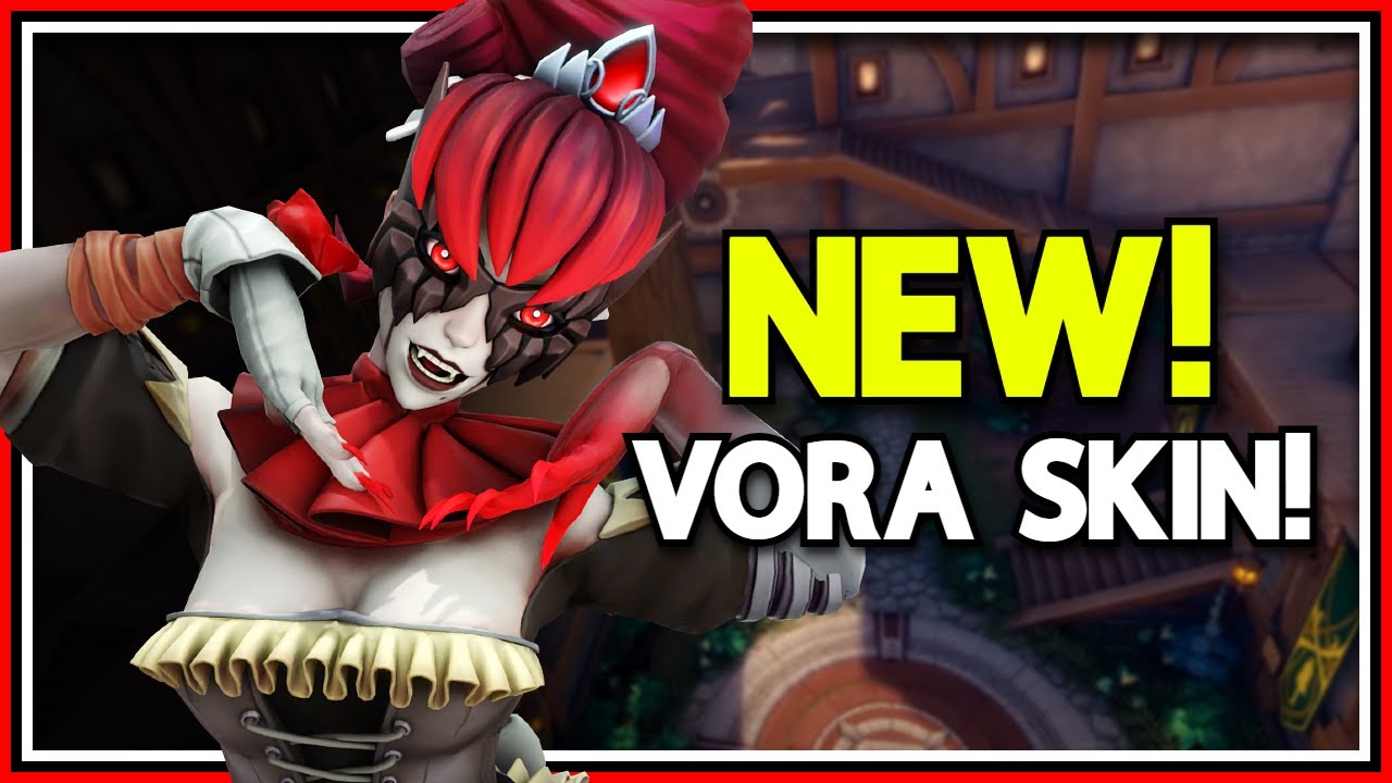 This NEW Vora Skin is INSANE! - Paladins PTS Gameplay