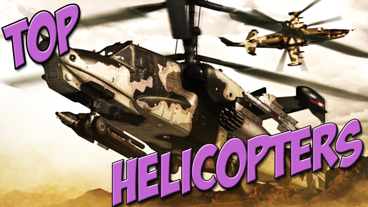 Mejores helicopteros de combate del mundo 2017