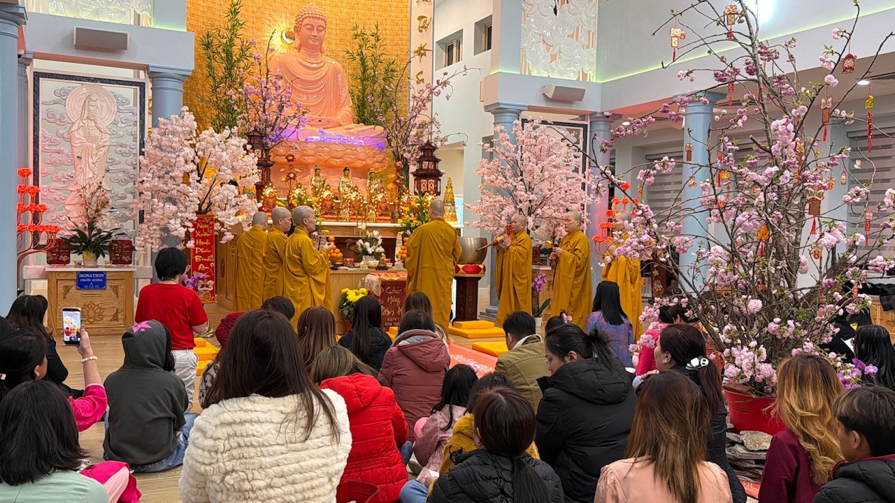 [VIÊN ÂN TỰ] - MỪNG XUÂN BÍNH NGỌ 2026. LỄ ĐÓN GIAO THỪA tại thành phố Silver Spring, Maryland, USA.
