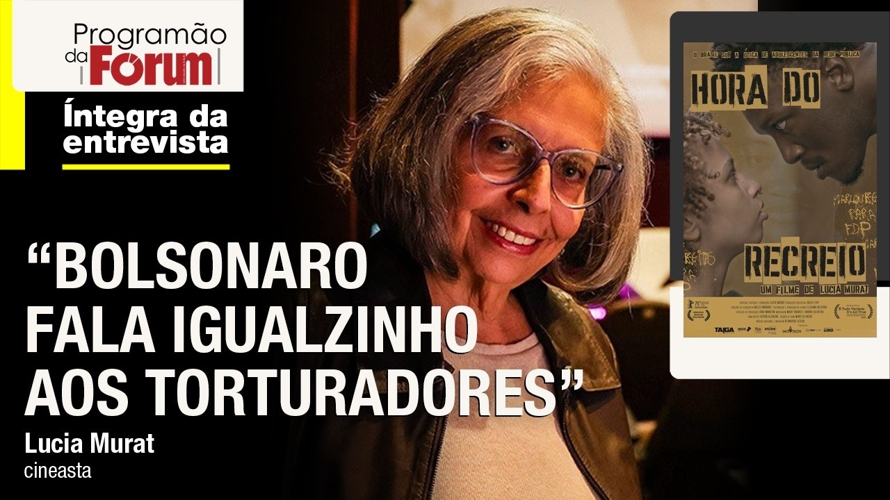 Lucia Murat, presa em 1968, comenta sobre brasileiros defendendo a ditadura hoje: 