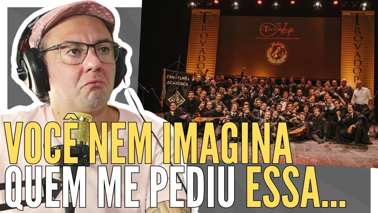 Brasileiro reage a pedido muito especial: FAN-FARRA ACADÉMICA DE COIMBRA - INDIFERENÇA + CAMINHO