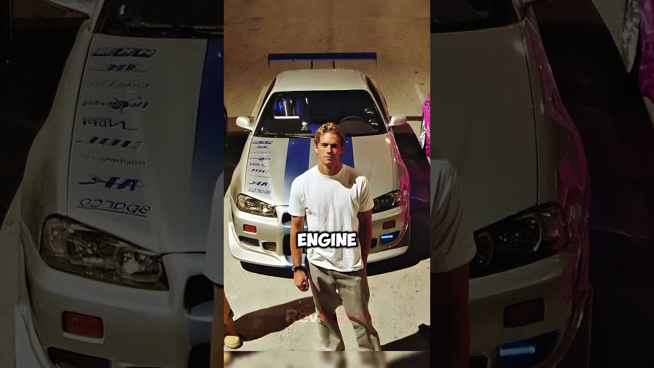 Paul Walker's Real GT-R R34 Skyline from Fast & Furious