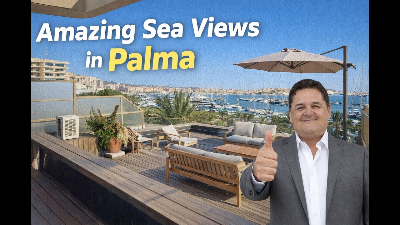 Amazing Sea Views in Palma | Luxury Apartment with Marina View