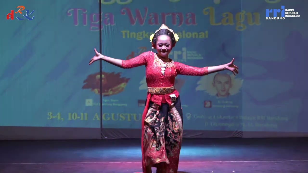 jaipong bentang bentang Nazwa fatiah putri alamsyah di RRI BANDUNG
