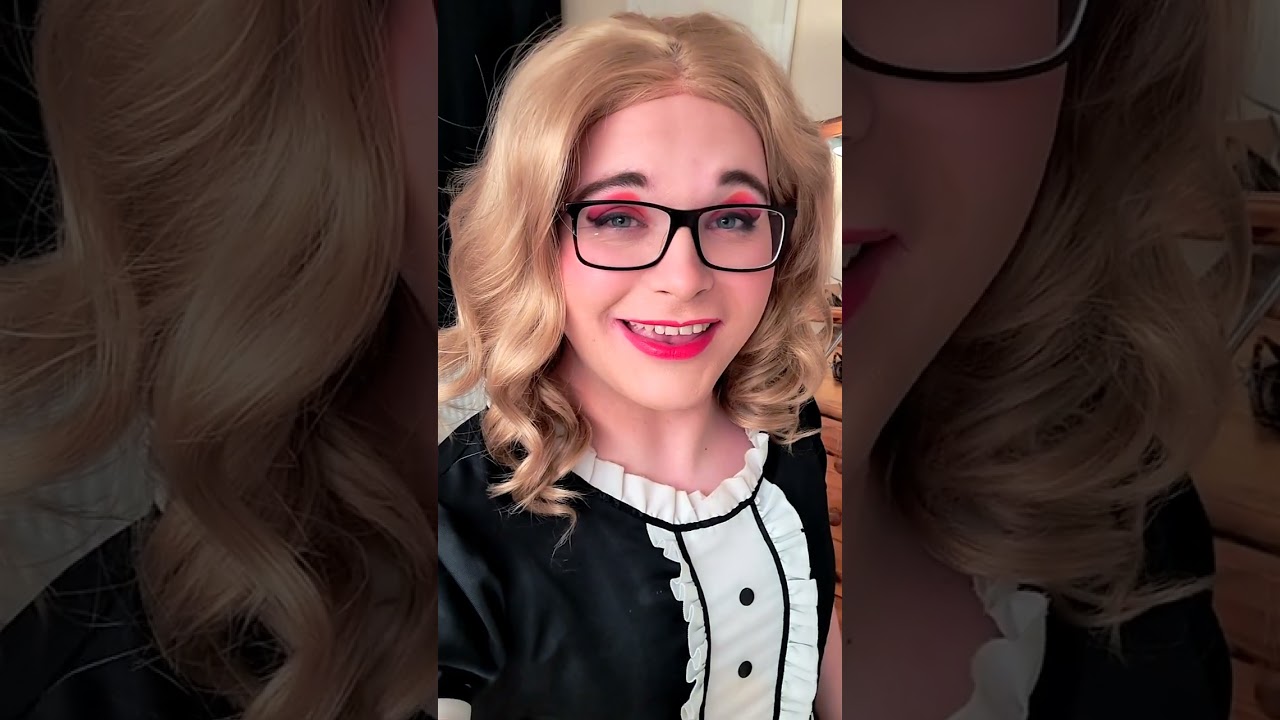 Cutest French Maid - #Demigirl #frenchmaid #shorts
