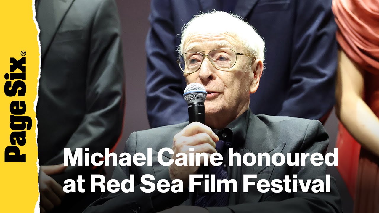 Michael Caine honoured at Red Sea Film Festival
