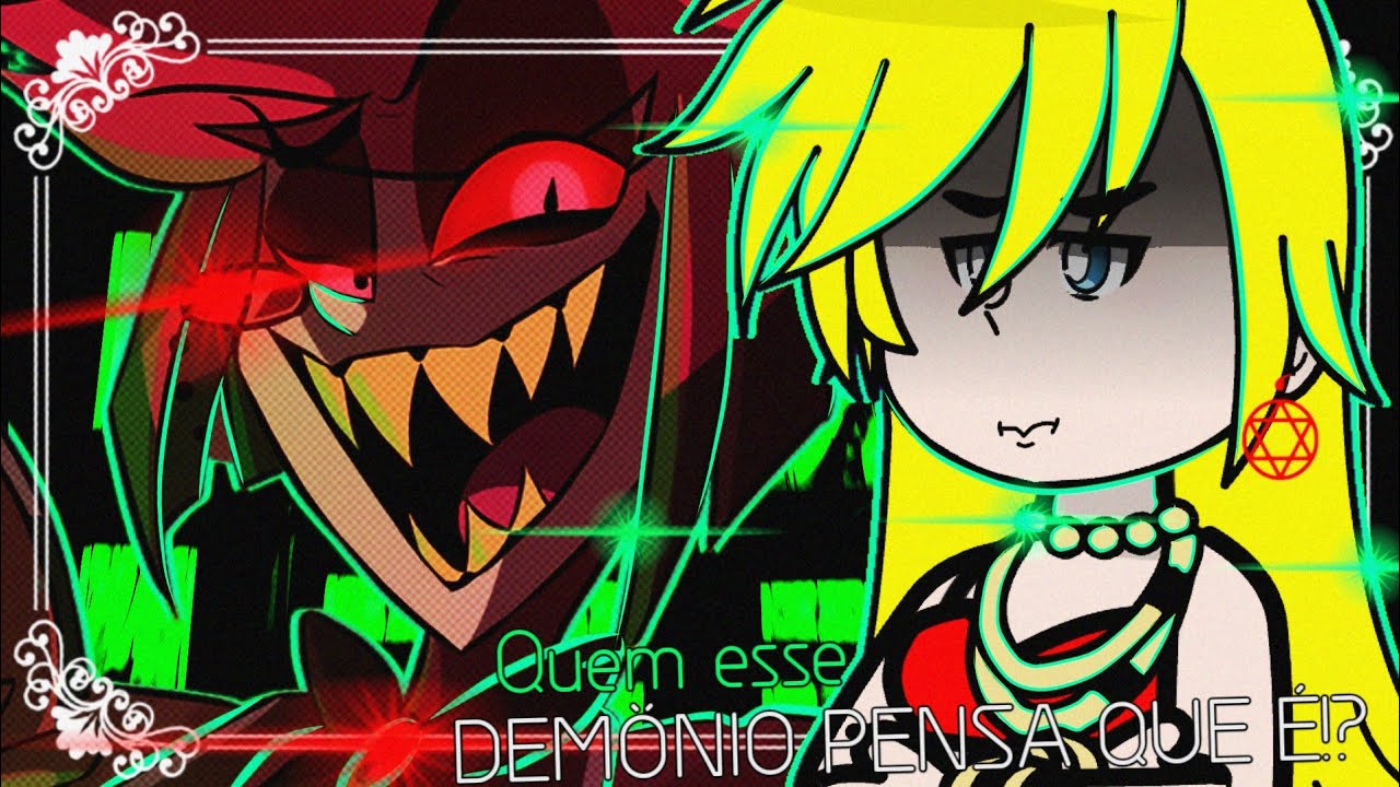 🤝👹 Panty & Stocking with Garterbelt React 🎶 É só Aceitar | Alastor (Hazbin Hotel) - Bloodz #13