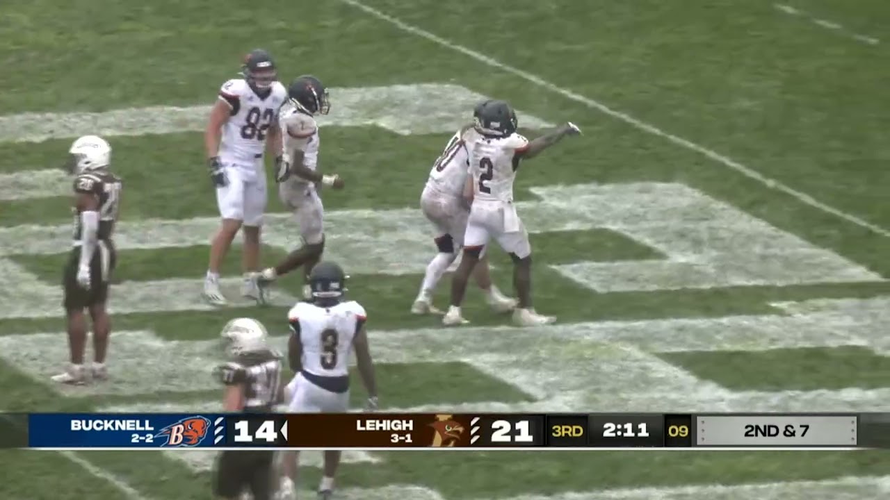 Bucknell at Lehigh Football Game Highlights 9-28-2024