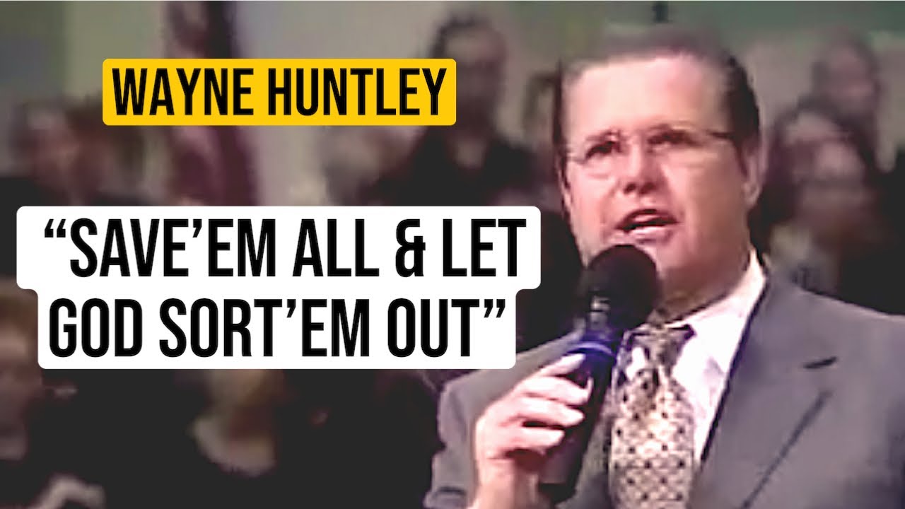 Bishop Wayne Huntley preaching 