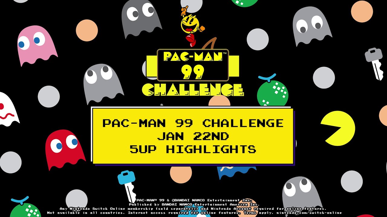 PAC-MAN 99 CHALLENGE - 5UP Highlights