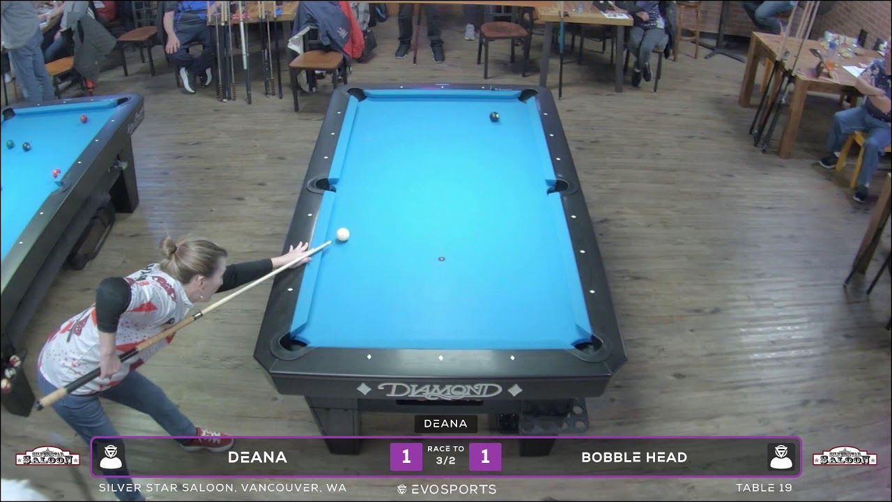 DEANA vs BOBBLE HEAD - SILVER STAR SALOON - TABLE 19 | EvoSports