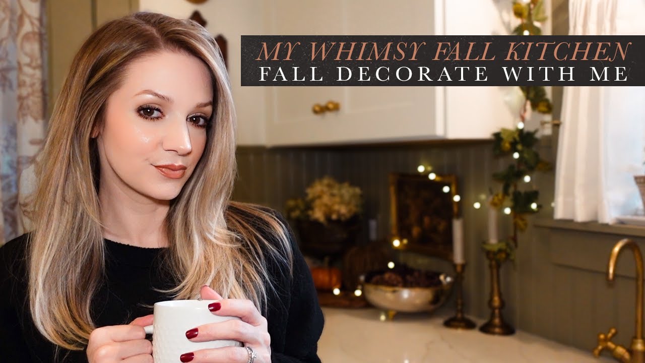Cozy Fall Kitchen Decorate with Me & Fall Treats 🍂