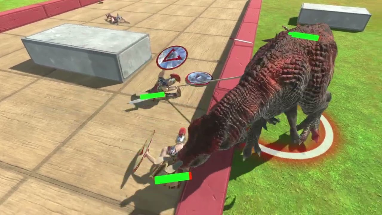 T-REX VS HUMANS Who Survives This Battle?