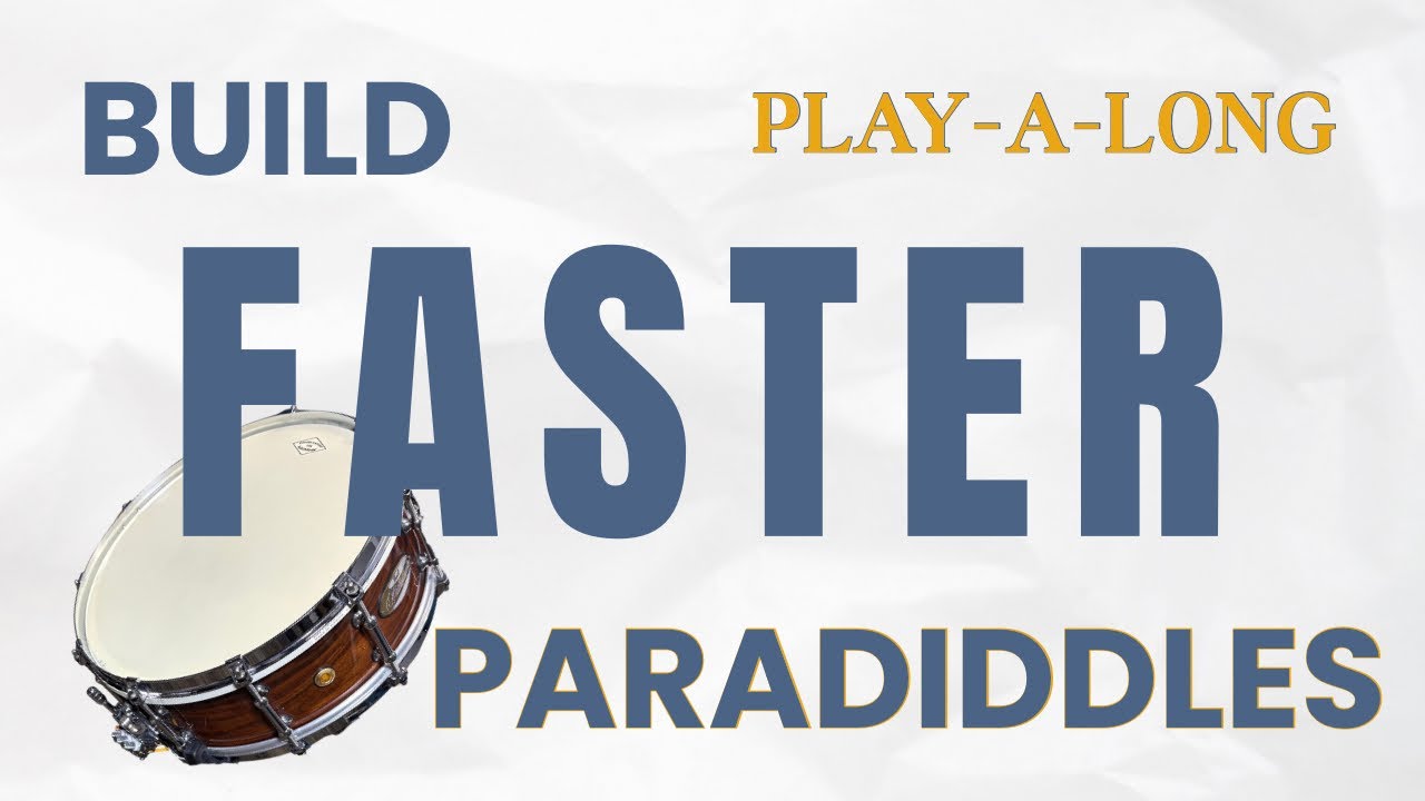 Use this Rudimental Exercise To Build Faster Paradiddles 