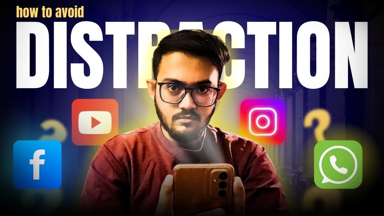 How to Avoid Distraction and Maximise Productivity | Soumyadeep Nandi | IITKGP | JEE & NEET