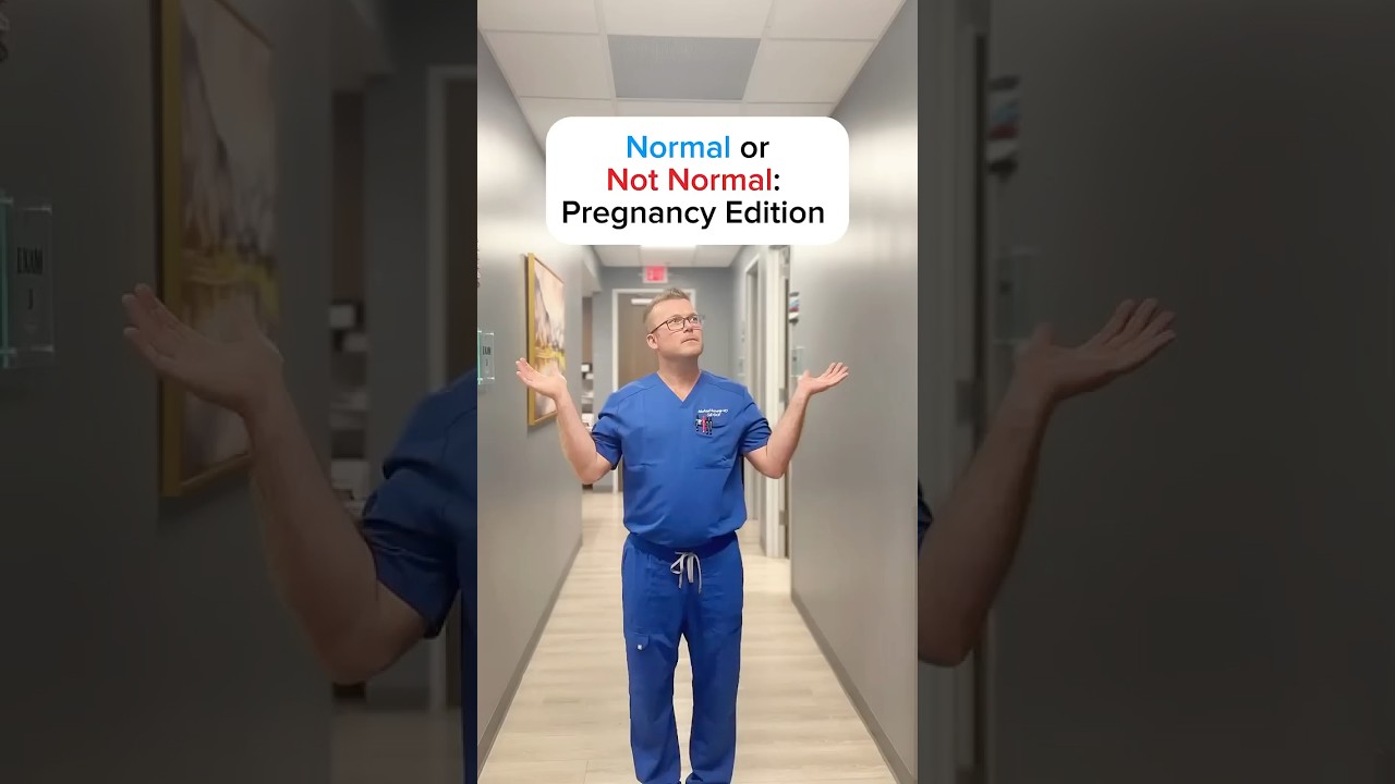 Normal or Not Normal? Pregnancy Edition 🤰👶🏻 with OB/GYN Dr. Michael Baracy