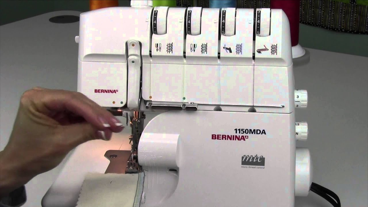 Bernina Serger 1150 15 4-Thread Overlock Construction Seam