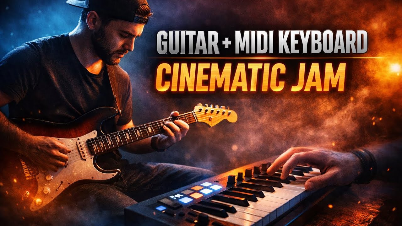 Guitar + MIDI Keyboard | Cinematic Jam 2026