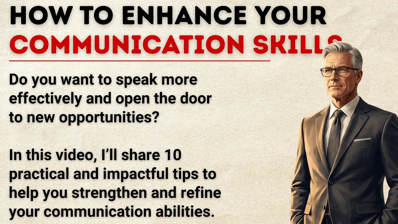 10 Communication Skills Tips 2026|| Speak Like a Confident Leader 🔥 || Improve Your English Fluency✅