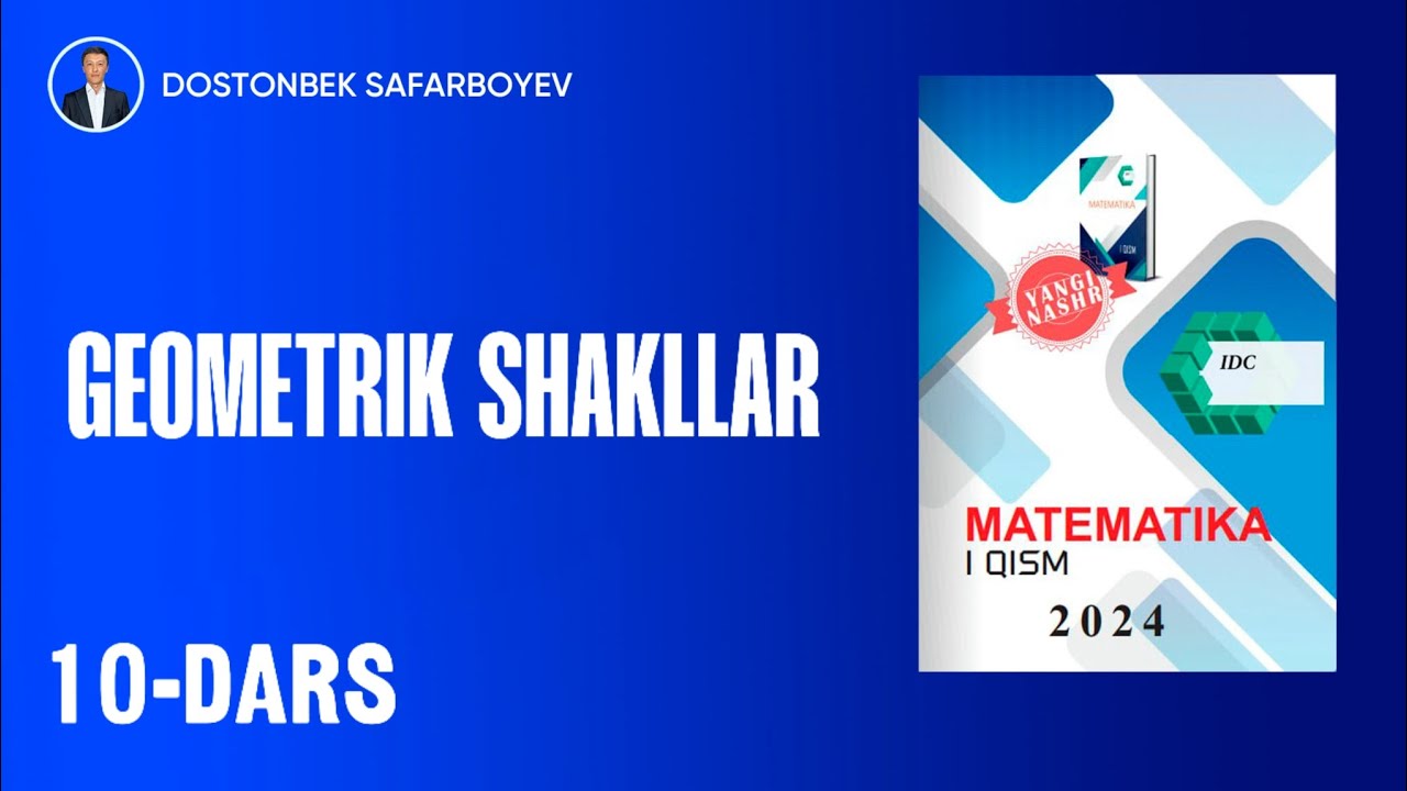 IDC 1 / 10-dars. Geometrik shakllar.