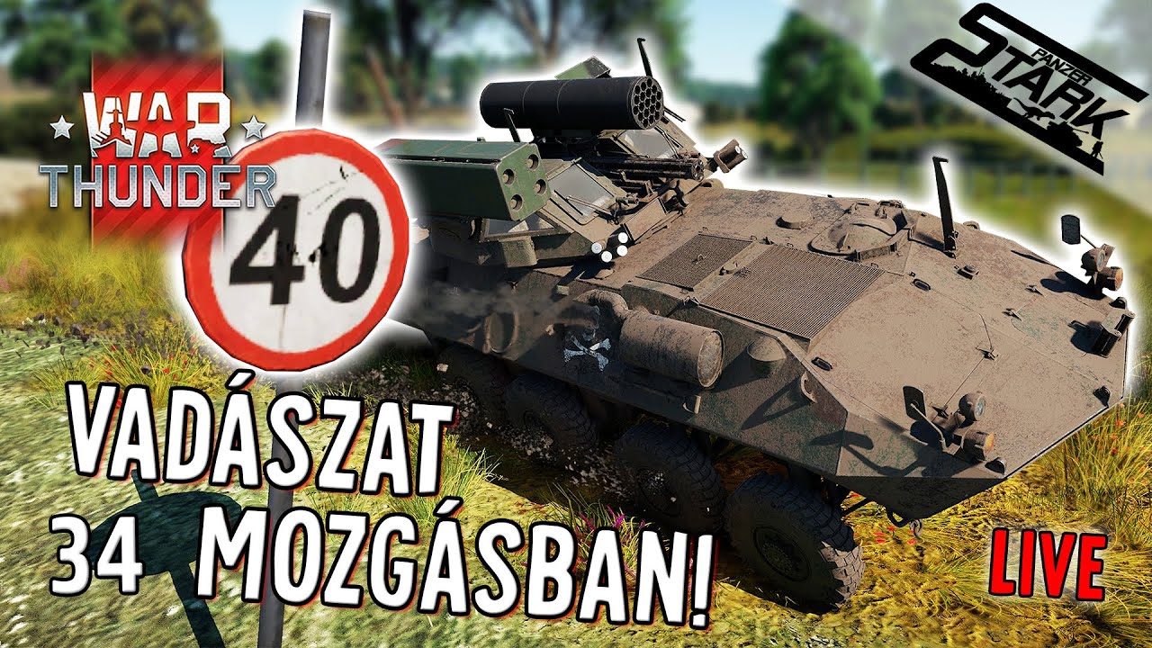 War Thunder - 34.Rész (Vadászat 40Km/h Fölötti Sebességgel) - Stark LIVE
