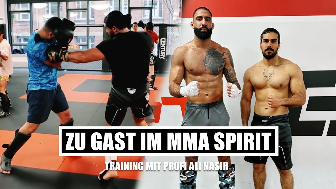 ZU GAST IM MMA SPIRIT - Training mit Profi Ali Nasir