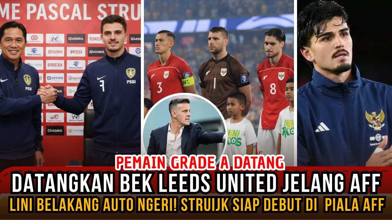 BIKIN GEGER !! Pascal Struijk! Bek Leeds United Siap Debut  Bela Timnas Indonesia?”