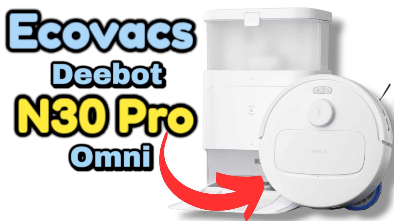 שואב שוטף רובוטי  Ecovacs N30 Pro Omni 💦 פשוט N עליו ⭐