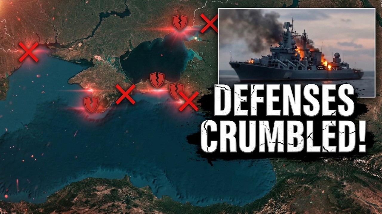 Russia's Black Sea Crisis: Major Tactical Shift as Defenses Crumble