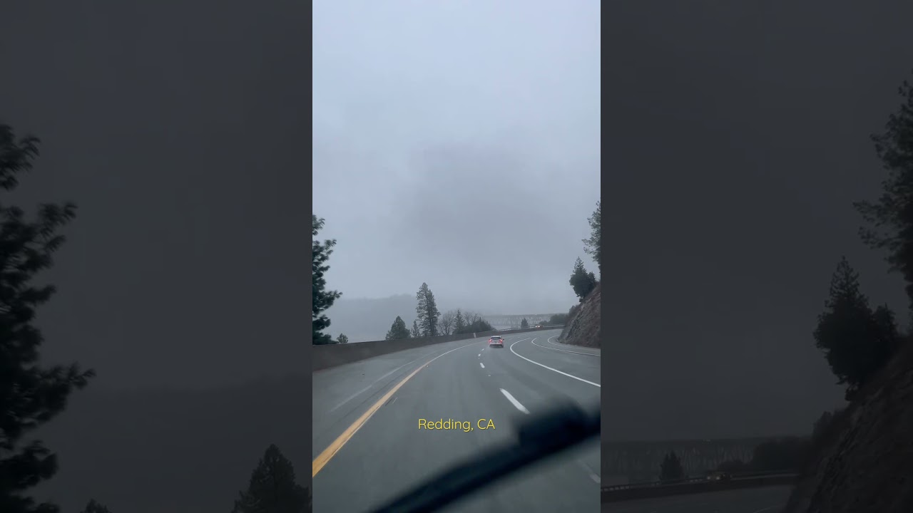 Drive on a rainy day 