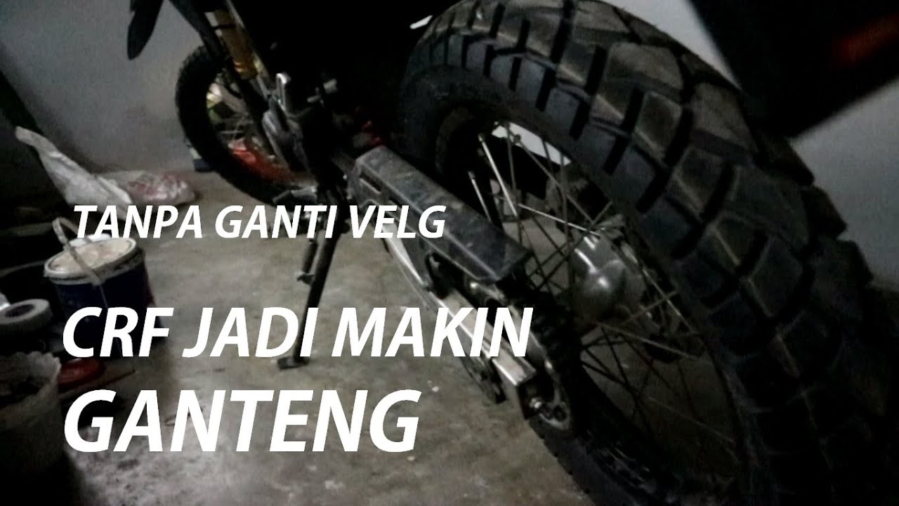 Review Ban Aspal untuk CRF Tanpa Ganti Velg - Swallow SB 117