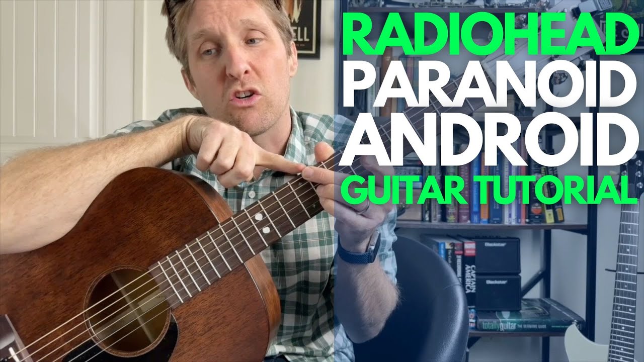 Paranoid Android by Radiohead Guitar Tutorial - Guitar Lessons with Stuart!