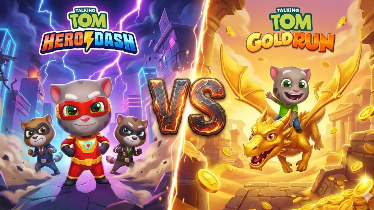Who will win this battle?|tom hero dash or tom gold run😦