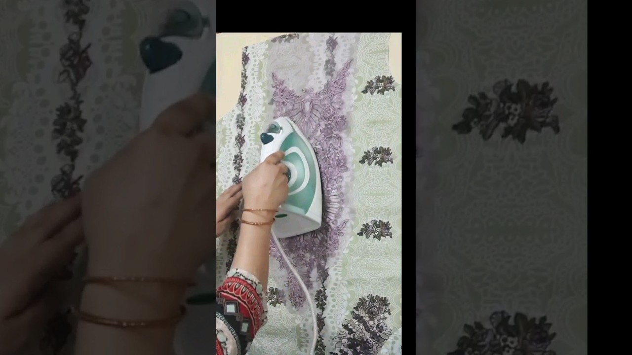 How to attach patch on pakistani suits #shorts #shortsfeed